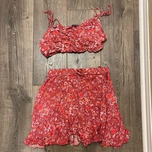 Floral Two piece that I purchased separately